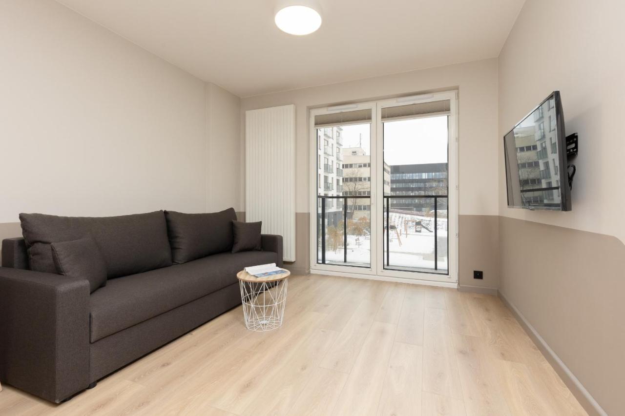 Aparthotel Mokotow Business Center By Noclegi Renters Warschau Buitenkant foto