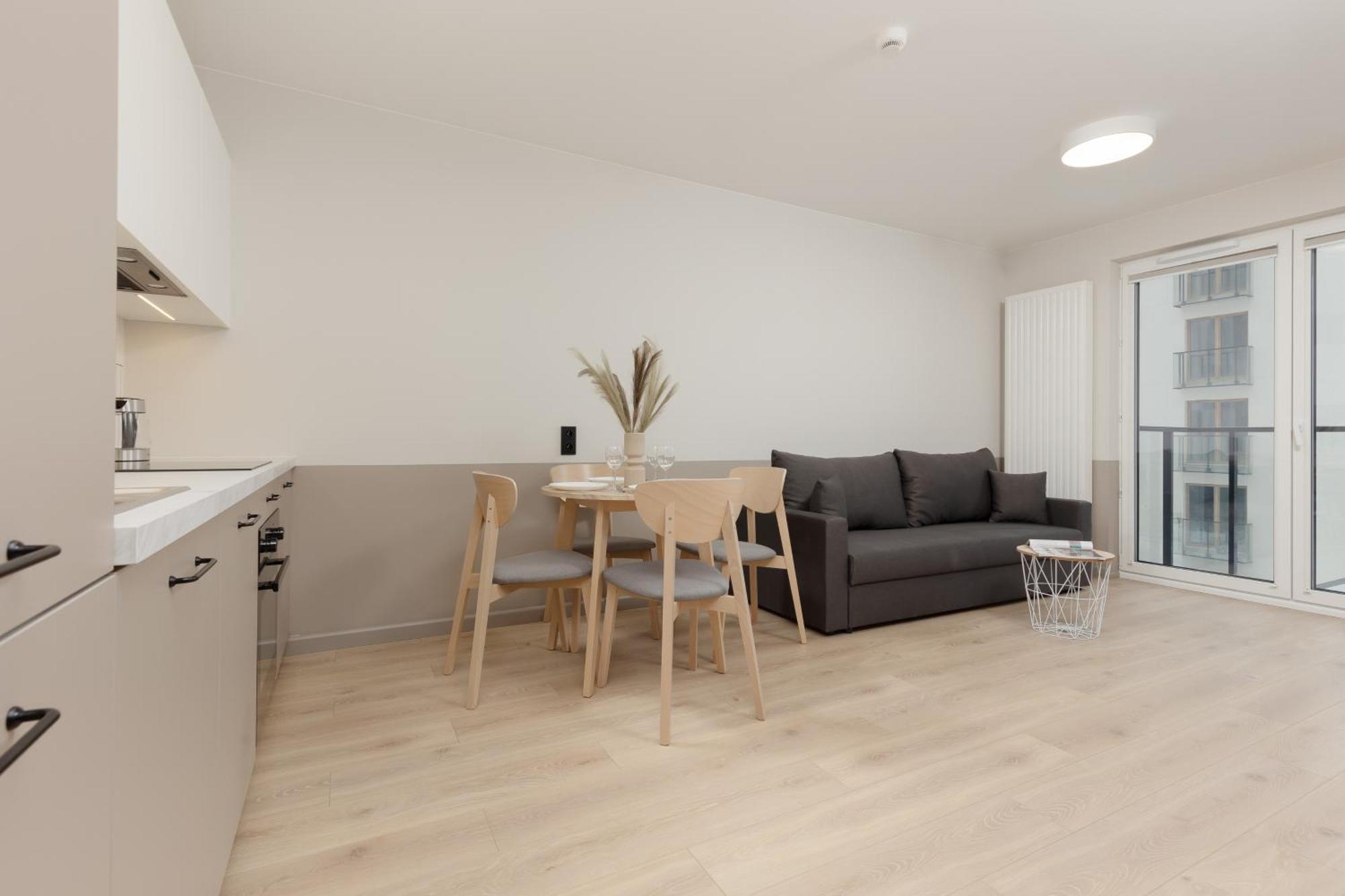 Aparthotel Mokotow Business Center By Noclegi Renters Warschau Buitenkant foto