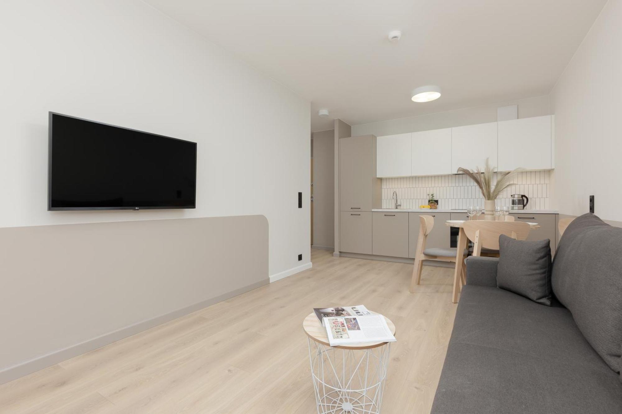 Aparthotel Mokotow Business Center By Noclegi Renters Warschau Buitenkant foto