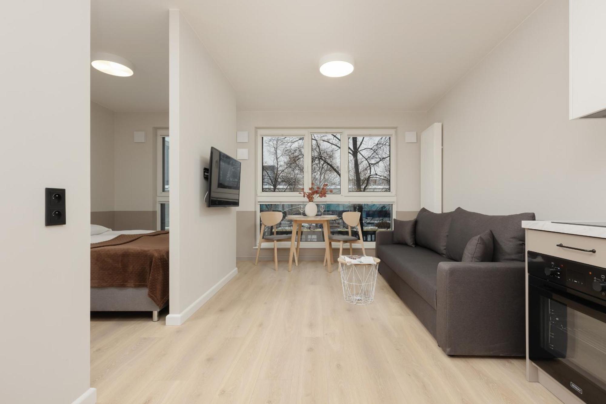 Aparthotel Mokotow Business Center By Noclegi Renters Warschau Buitenkant foto
