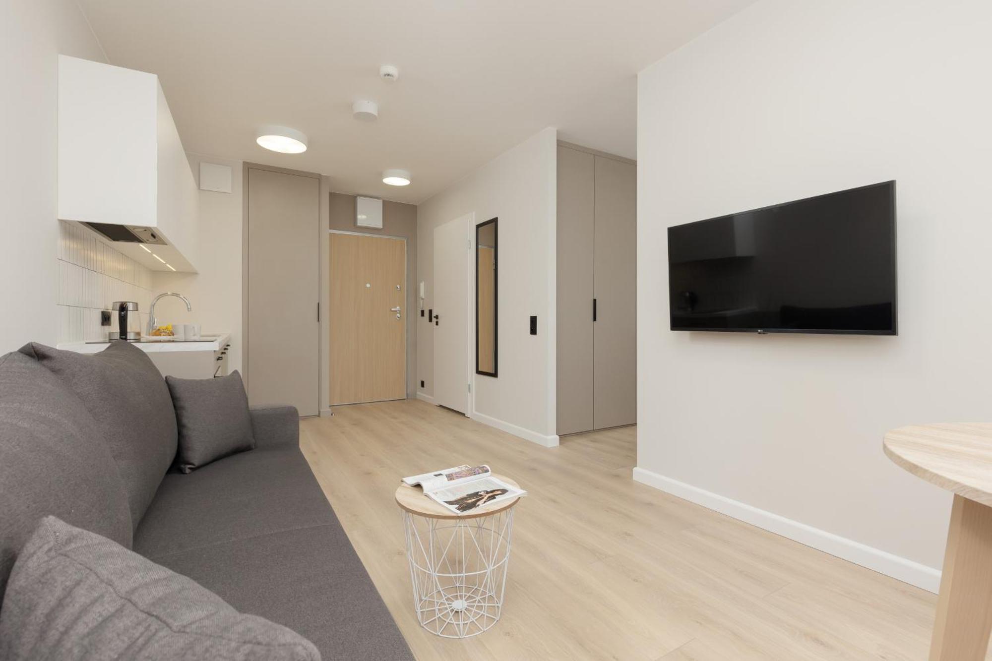 Aparthotel Mokotow Business Center By Noclegi Renters Warschau Buitenkant foto
