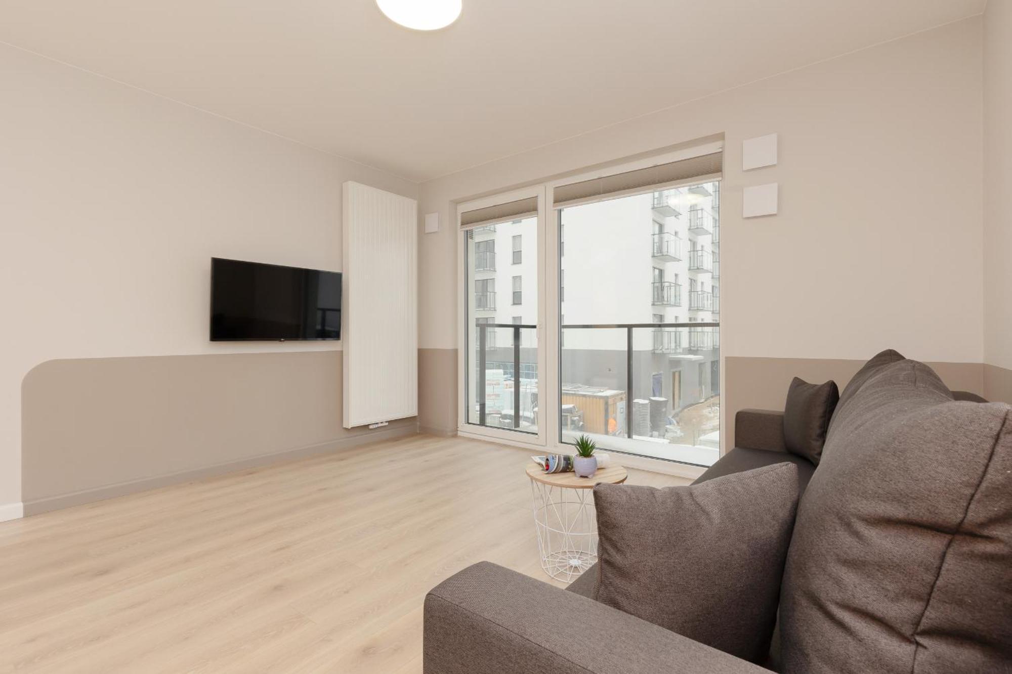 Aparthotel Mokotow Business Center By Noclegi Renters Warschau Buitenkant foto