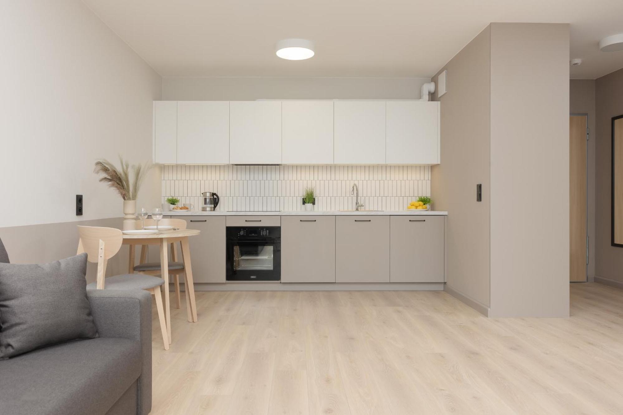 Aparthotel Mokotow Business Center By Noclegi Renters Warschau Buitenkant foto